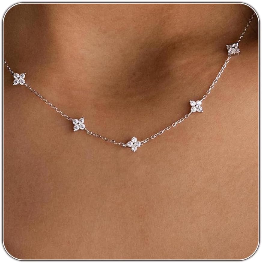 ZELVORA™ Cubic Zirconia Station Necklace
