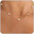 ZELVORA™ Cubic Zirconia Station Necklace