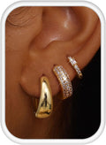 ZYNORA™ 3-Pair Hoop Earring Set