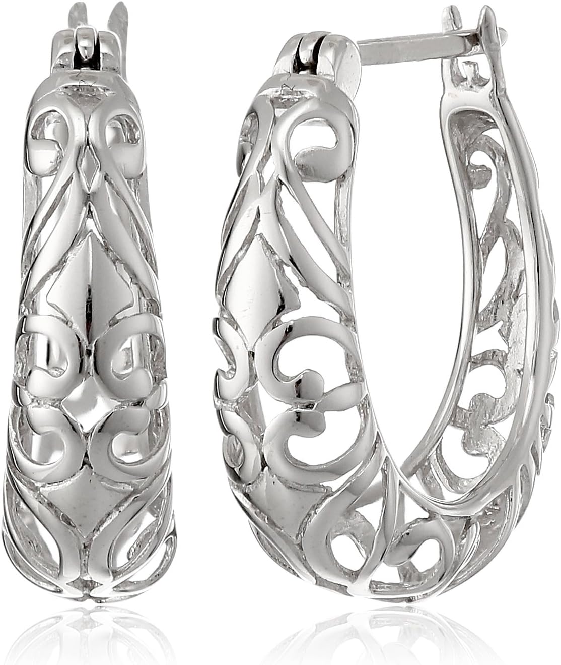 VELNIRA™ Filigree Hoop Earrings