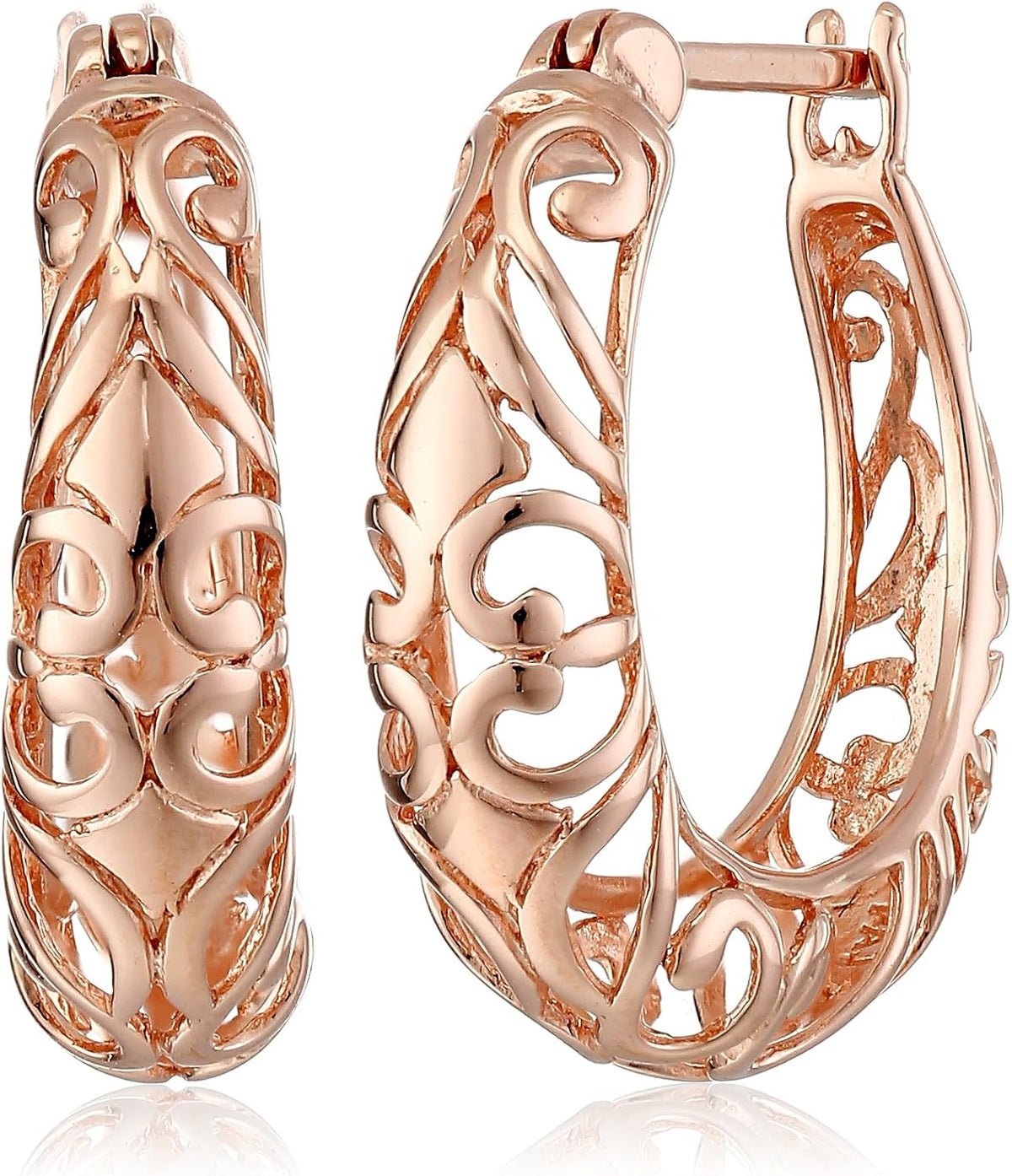 VELNIRA™ Filigree Hoop Earrings
