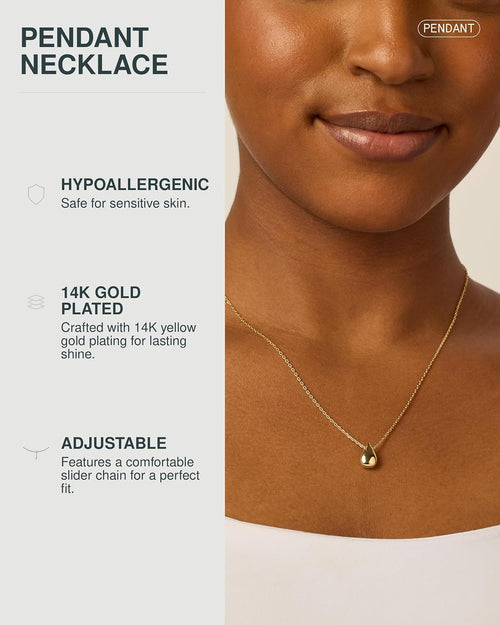 XELVANI™ Teardrop Pendant Necklace